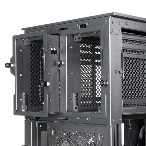 Silverstone ALTA D1 ATX Full Tower Black Mesh Side Panel image