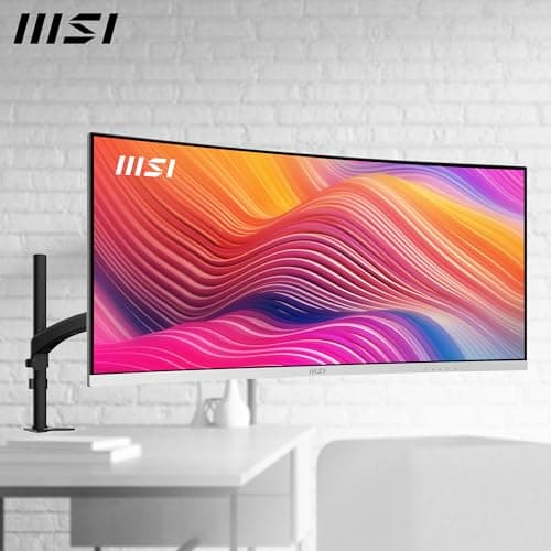 MSI Modern MD342CQPW 34" 3440x1440 120Hz VA Curved Monitor image