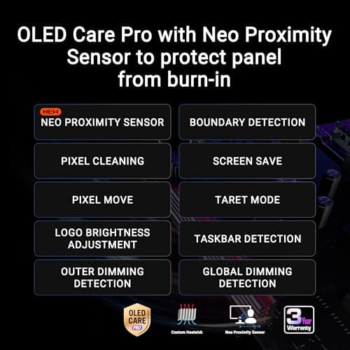 Asus ROG Swift OLED PG27UCDM 26.5" 4K 240Hz QD-OLED Monitor image