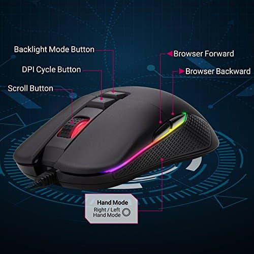 Rosewill Neon M62 Wired Optical Mouse image