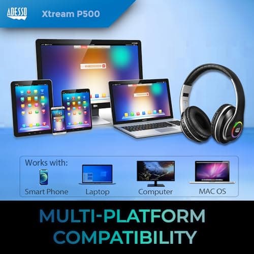 Adesso Xtream P500 Closed-Back Headphones image