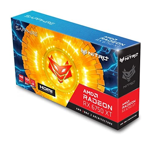Sapphire Radeon RX 6750 XT NITRO+ 12GB GDDR6 Silver / Black image
