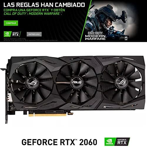 Asus GeForce RTX 2060 STRIX GAMING OC 6GB GDDR6 Black image