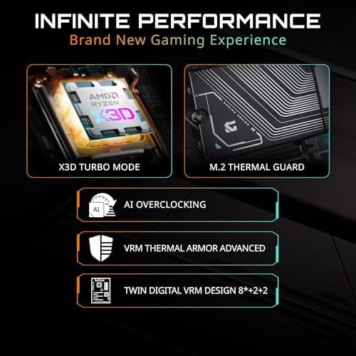 Gigabyte B850M DS3H AM5 DDR5 Micro ATX image