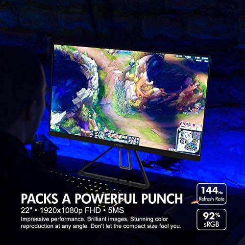 VIOTEK GFV22CB 22" 1080p 144Hz VA Monitor image