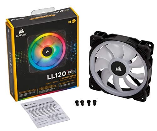 LL120 RGB 120mm Dual Light Loop RGB LED PWM Fan — Single Pack image