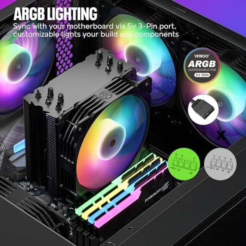 Vetroo V5 52 CFM Air 148mm Black image