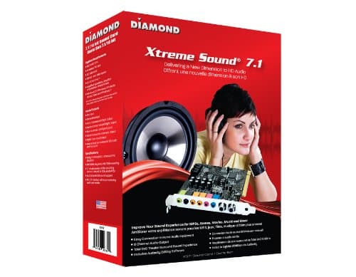 Diamond XtremeSound XS71 16-bit 96 kHz PCI 7.1 Channel image