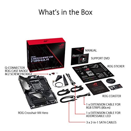 Asus AMD X570 ROG Crosshair VIII Formula AM4 DDR4 ATX image