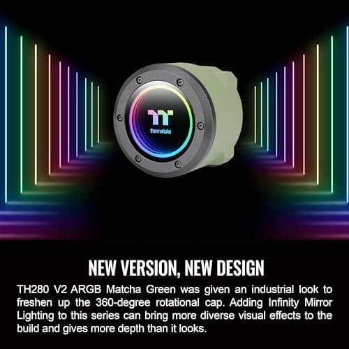 Thermaltake TH280 V2 Water 280mm ARGB Sync Green image