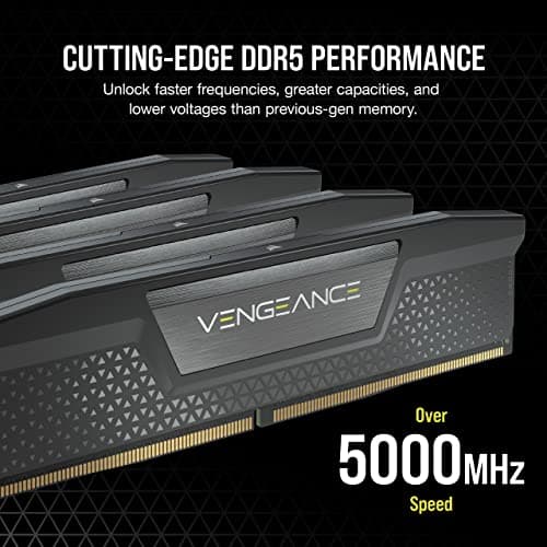 Corsair Vengeance Black DDR5-5200 CL38 48GB (2x24GB) image