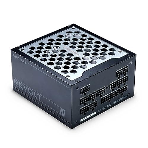 Phanteks Revolt X Black / Silver ATX 1200W Fully Modular 80+ Platinum Certified image