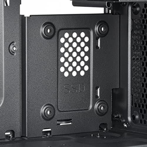 Silverstone FARA 313 Micro ATX Mid Tower Black with USB 3.2 Gen 2 Type-C and USB 3.2 Gen 1 Type-A image
