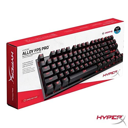 HP HyperX Alloy FPS RGB Wired Kailh Silver Speed Gaming Keyboard image