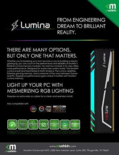 Mushkin Redline Black DDR5-5200 CL36 32GB (2x16GB) image