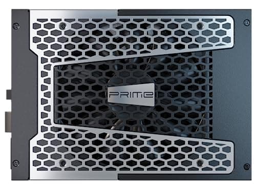 SeaSonic PRIME TX-1600 ATX 3.0 Black / Silver 1600W Fully Modular ATX 80+ Titanium Certified image