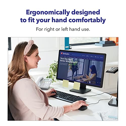 Verbatim Bravo Wired Optical Mouse image