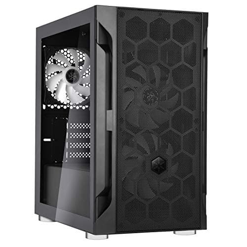 Silverstone FARA H1M PRO MicroATX Mini Tower Black Tempered Glass image