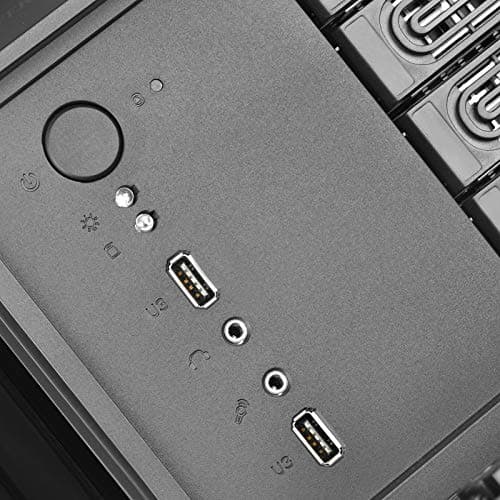 Silverstone CS381B Micro ATX Desktop Black image