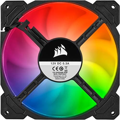 Corsair iCUE SP140 140mm Black RGB 2-Pack image