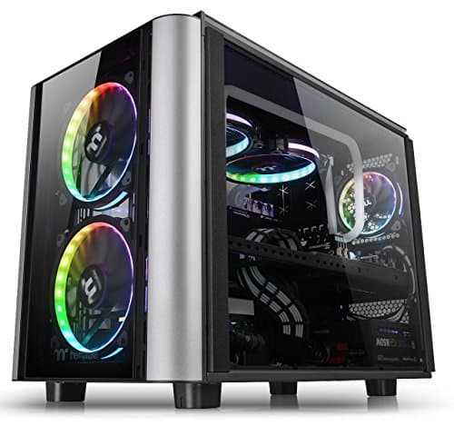 Thermaltake Level 20 XT ATX Desktop Black / Silver Tempered Glass Side Panel, USB 3.2 Gen 2 Type-C, USB 3.2 Gen 1 Type-A, USB 2.0 Type-A image