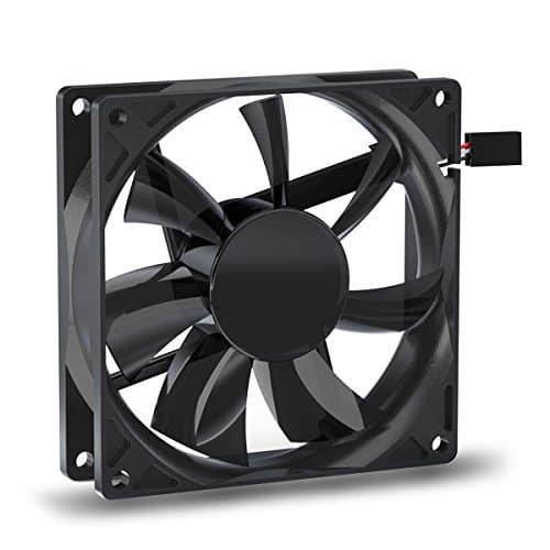 NoiseBlocker BlackSilentPro P-P 92mm Black PWM 38.25 CFM 1-Pack image