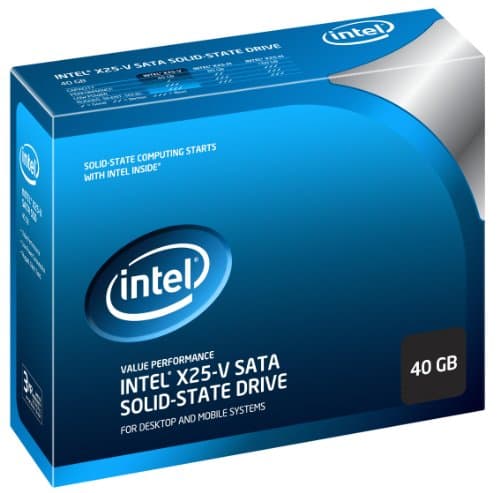 Intel X25-V 40 GB SSD 2.5" SATA main image