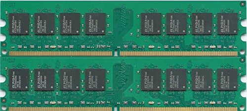 Kingston ValueRAM DDR2-800 CL6 4GB (2x2GB) image