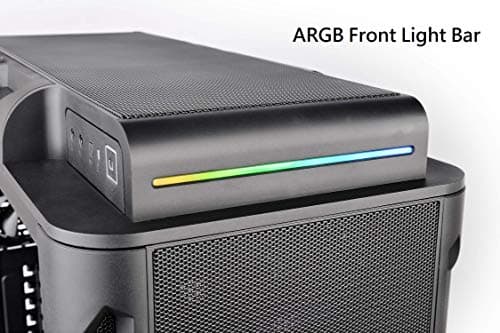 Thermaltake Level 20 RS ARGB ATX Mid Tower Black with Tempered Glass Side Panel and USB 3.2 Gen 1 Type-A USB 2.0 Type-A image