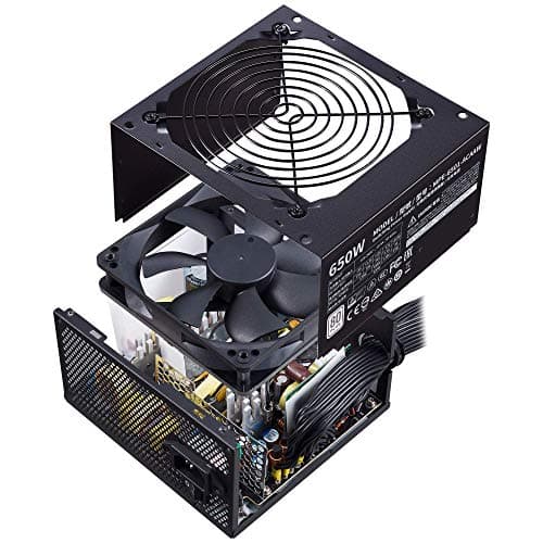 Cooler Master MWE White V2 230V Black 650W Non-Modular 80+ Certified image