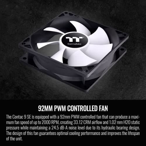 Thermaltake Contact 9 SE Air 131mm Black / Silver image