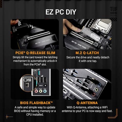 Asus X870E-PLUS TUF GAMING WIFI7 AM5 DDR5 ATX image