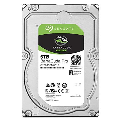 Seagate BarraCuda Pro 6TB 3.5" HDD 7200RPM SATA image
