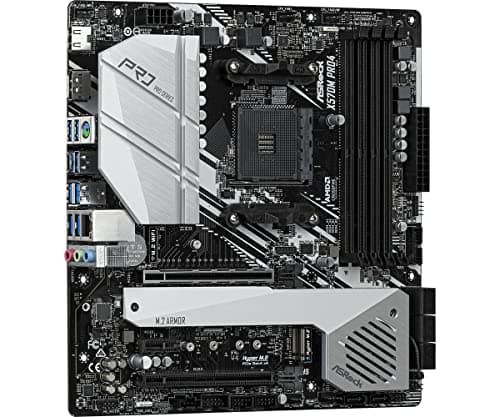 ASRock X570M Pro4 Micro ATX AM4 Motherboard image