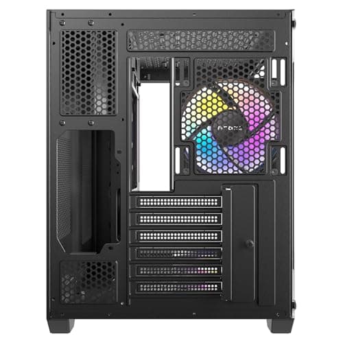 Antec CX800 ATX Mid Tower Black RGB ELITE Tempered Glass Side Panel image