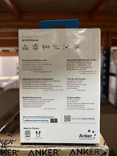 Anker PowerConf C200 2K Webcam image