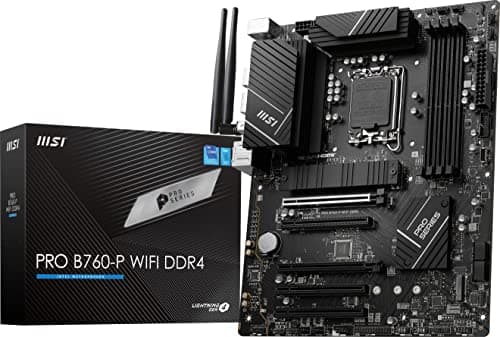 MSI PRO B760-P WIFI LGA1700 DDR4 ATX main image