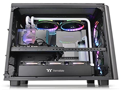 Thermaltake Level 20 XT ATX Desktop Black / Silver Tempered Glass Side Panel, USB 3.2 Gen 2 Type-C, USB 3.2 Gen 1 Type-A, USB 2.0 Type-A image