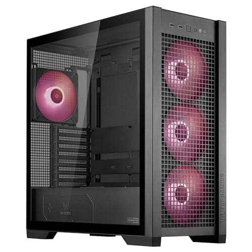 Asus TUF Gaming GT302 ATX Mid Tower Black ARGB Tempered Glass image