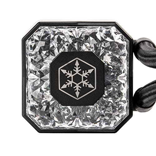 Silverstone IceGem Water 280mm 99.2 CFM Black image