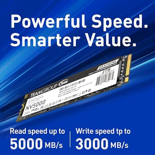 TEAMGROUP NV5000 2TB SSD M.2-2280 PCIe 4.0 x4 NVMe image
