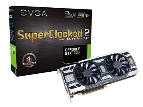 EVGA SC2 Gaming iCX GeForce GTX 1080 8GB GDDR5X White / Black image