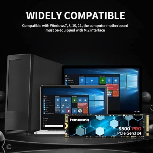 FanXiang S500 Pro 1TB M.2 SSD PCIe 3.0 NVMe image