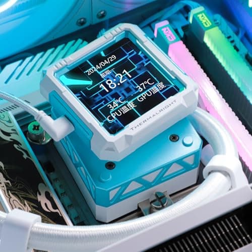 Thermalright Frozen Warframe PRO Water 360mm ARGB 70.84 CFM White / Blue image