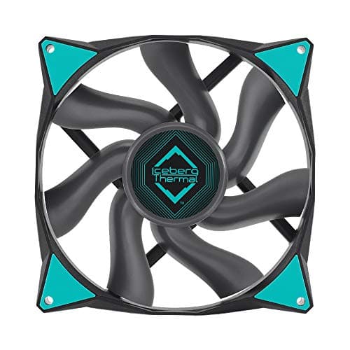 Iceberg Thermal IceGALE 140mm Black PWM 96 CFM 2-Pack image