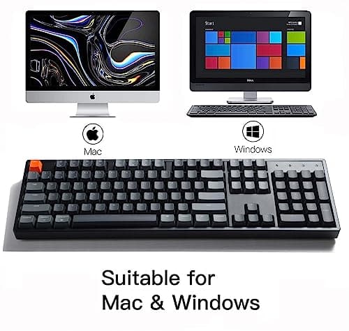 Keychron K10 RGB Bluetooth/Wired Standard Gateron G Pro Brown Mechanical Keyboard image