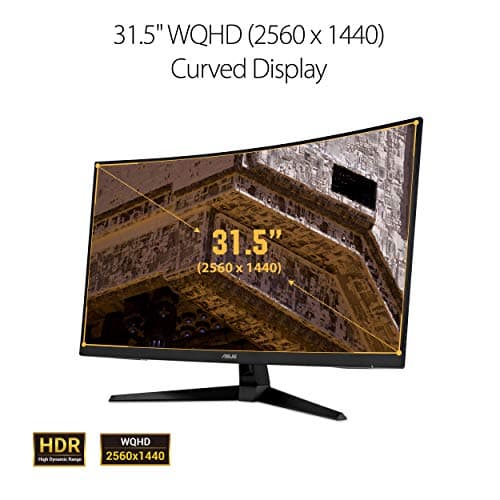 Asus VG32VQ1B 31.5" 1440p 165Hz VA Curved Monitor image