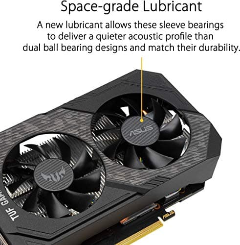 Asus TUF GAMING OC GeForce GTX 1650 SUPER 4GB GDDR6 Black image