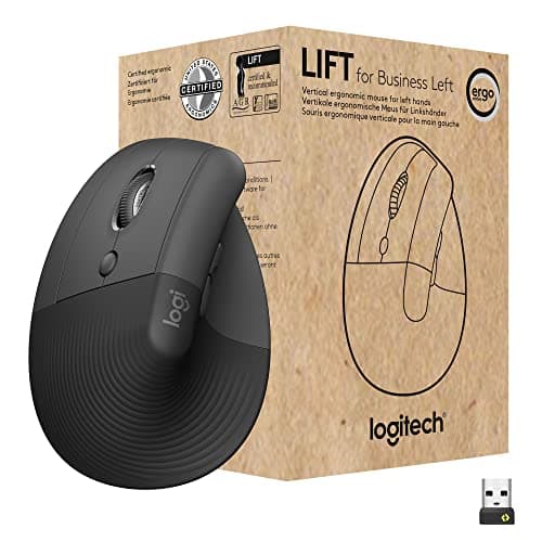 Logitech Lift for Business Wireless/Wired/Bluetooth Optical Mouse main image