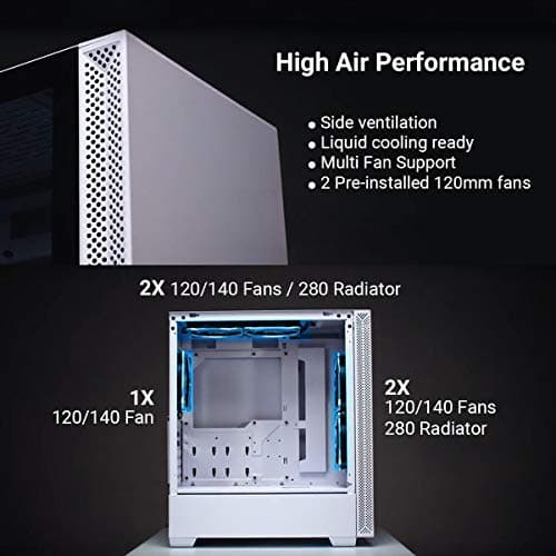 Lian Li Lancool 205 Mesh Type C Tempered Glass ATX Mid-Tower Computer Case - Black image